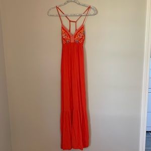 Boho summer maxi dress